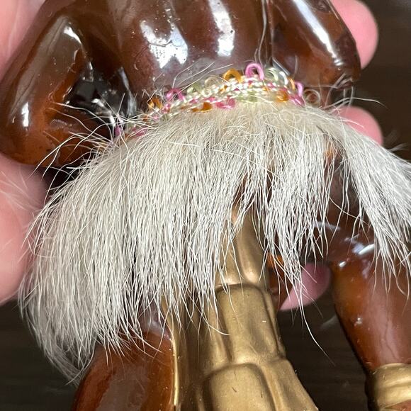 Vintage African Tribal Dancer with Shield Figurine Ceramic Mid Century Japan - Picture 10 of 10